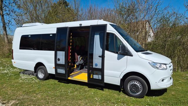 Mikroautobusas MERCEDES-BENZ 517 / 515 Frontniederflur mit  GSR 3 Systeme