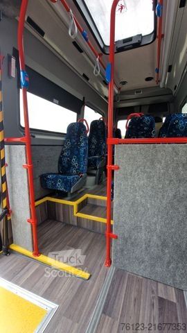 Mikroautobusas MERCEDES-BENZ 517 / 515 Frontniederflur mit  GSR 3 Systeme
