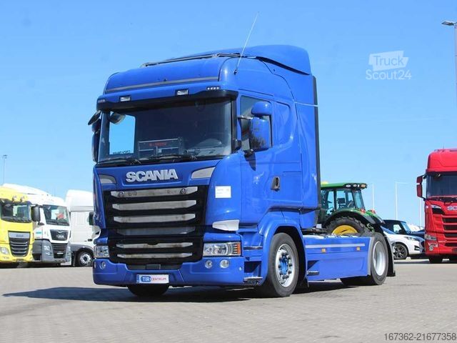 Cap tractor voluminos SCANIA R410, RETARDER, LOWDECK, NAVIGATION, EURO 6