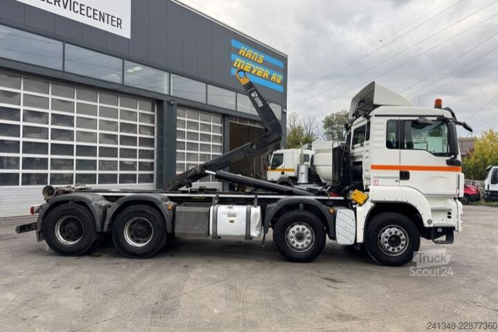 Контейнеровоз з гачком (рол-офф) MAN TGS 35.480 8x4 Hiab 26T