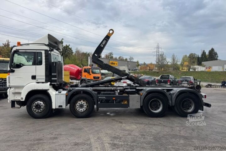 Контейнеровоз з гачком (рол-офф) MAN TGS 35.480 8x4 Hiab 26T