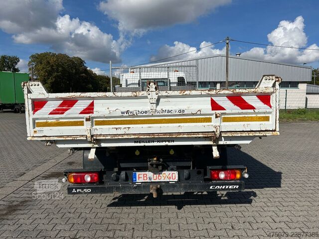 Furgón volquete trilateral MITSUBISHI Canter 9C18 / Meiller 3 Seiten