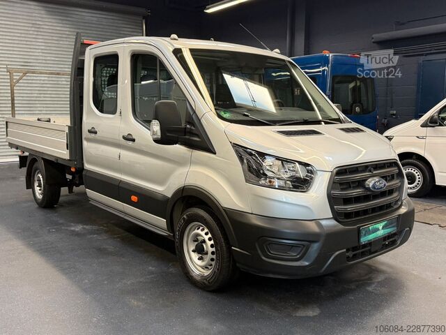 Furgoneta pick-up FORD Transit 350 Doppelkabine Pritsche L3 1.Hand AHK