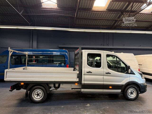 Furgoneta pick-up FORD Transit 350 Doppelkabine Pritsche L3 1.Hand AHK