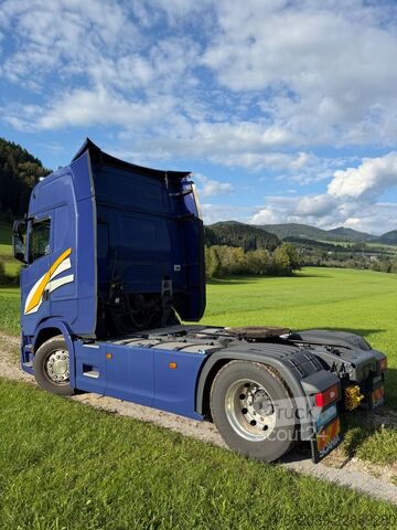 Standardowy ciągnik siodłowy SCANIA S500 VOLLAUSLASTUNG TOP ZUSTAND