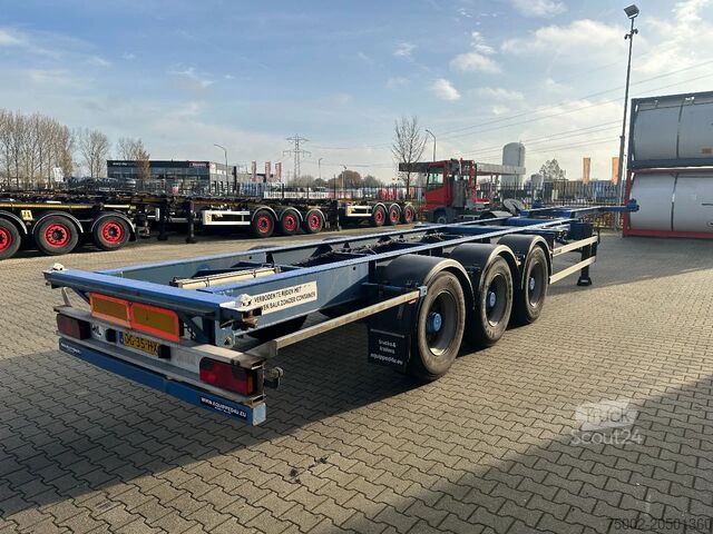 Containervervoer Contar 40 (45) FT-chassis / liftaxle / drumbrakes / NL...