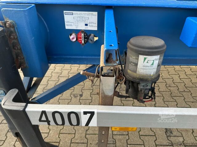 Containervervoer Contar 40 (45) FT-chassis / liftaxle / drumbrakes / NL...