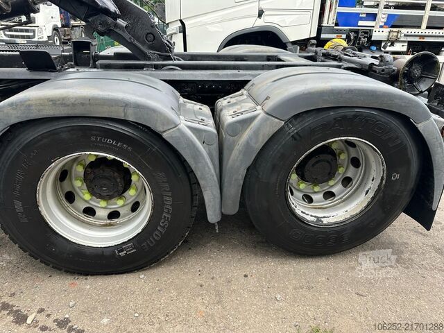 Containertransport (haakarmsysteem) MAN TGS 28.360 6x2 HOOKLIFT 21T HIAB MULTILIFT XR21...