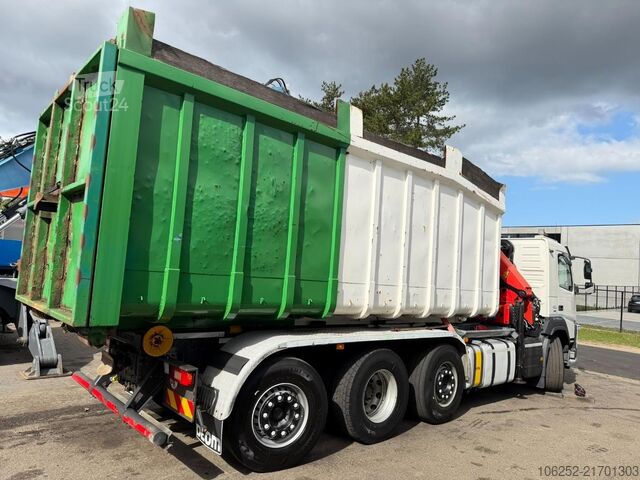 Hakenarmsystem Volvo FM 420 8x2 HOOKLIFT + CRANE PALFINGER PK19.001 ...