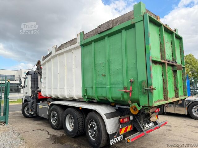 Hakenarmsystem Volvo FM 420 8x2 HOOKLIFT + CRANE PALFINGER PK19.001 ...