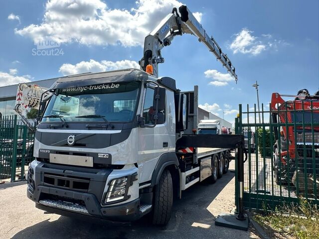 Ladepritsche Volvo FMX 330 8x4 TRIDEM PRITSCHE + KRAN EFFER 265 / ...