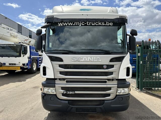 Benne fermée Scania P320 RETARDER - CLOSED BOX 8m25 x 2m47 x 2m30 -...