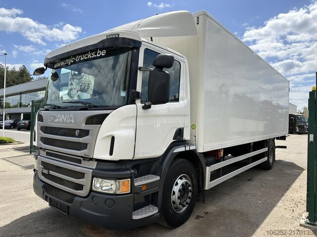 Benne fermée Scania P320 RETARDER - CLOSED BOX 8m25 x 2m47 x 2m30 -...