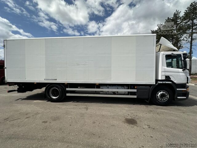 Benne fermée Scania P320 RETARDER - CLOSED BOX 8m25 x 2m47 x 2m30 -...