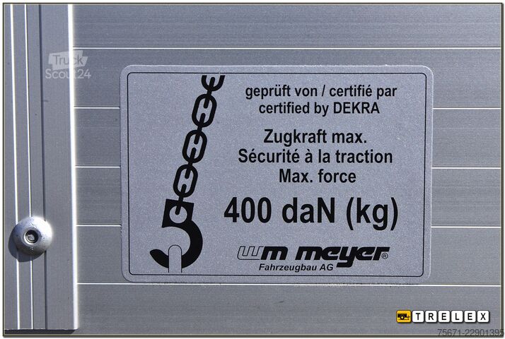  WM Meyer B 1325/126-STK Stirnwandklappe 100 km/h