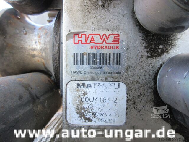 Mathieu MC210 Frontbesen mit Aufnahme 3. Besen