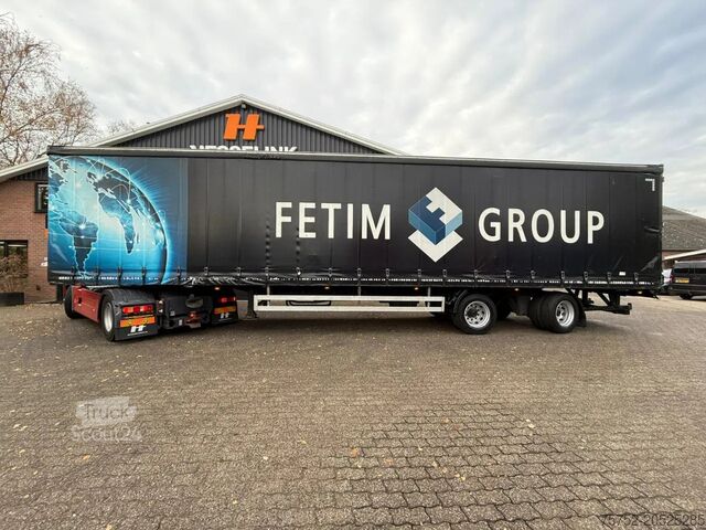 Sliding tarpaulins Pacton 2 AS Stuuras Kooiaap aansluiting €2250! NL Trailer