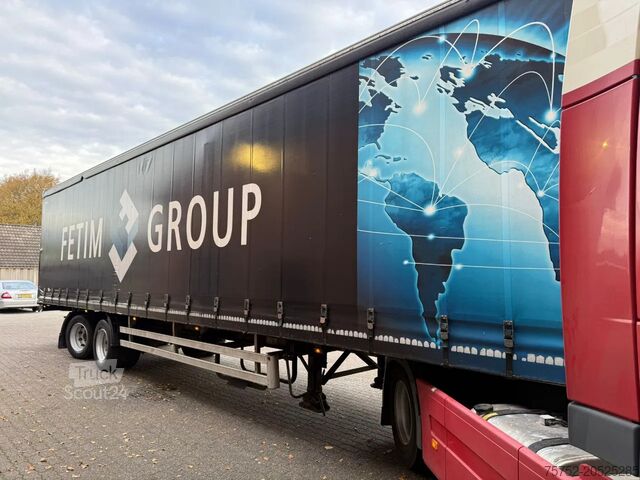 Sliding tarpaulins Pacton 2 AS Stuuras Kooiaap aansluiting €2250! NL Trailer