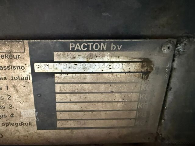 Sliding tarpaulins Pacton 2 AS Stuuras Kooiaap aansluiting €2250! NL Trailer