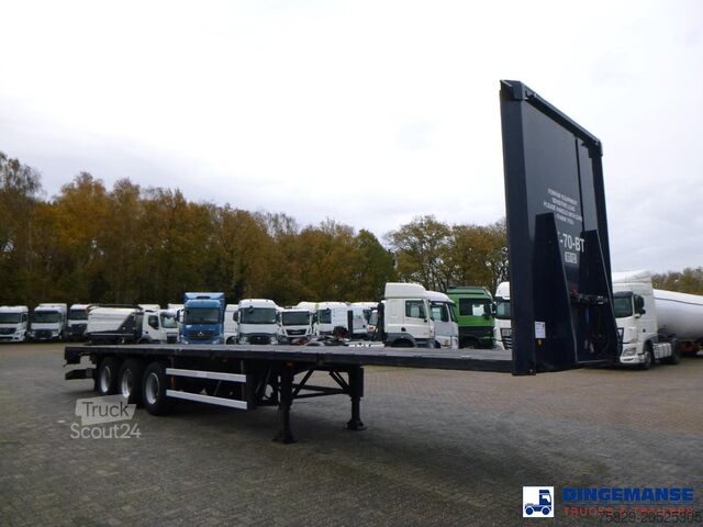 Trailer til platform Groenewegen 3-axle platform trailer DRO-12-27 39 t