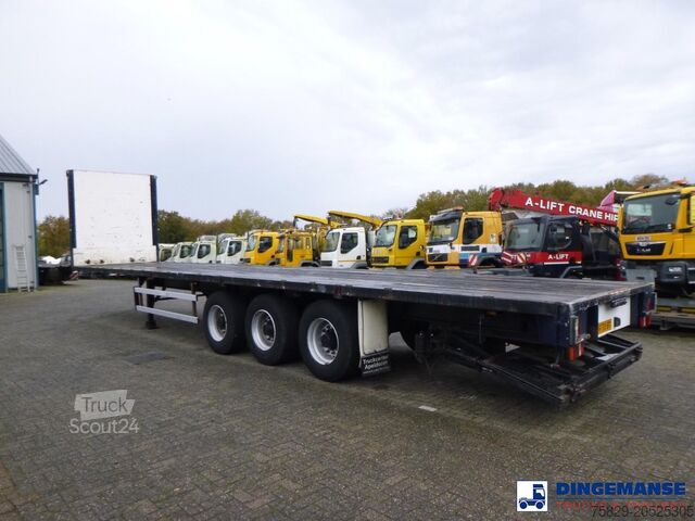 Plattformanhänger Groenewegen 3-axle platform trailer DRO-12-27 39 t