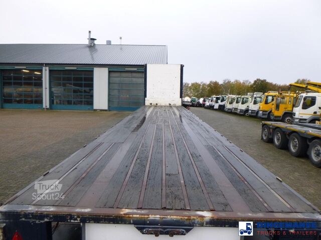 Flatbed Groenewegen 3-axle platform trailer DRO-12-27 39 t