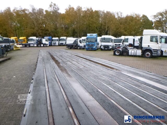 Zwiastun platformy Groenewegen 3-axle platform trailer DRO-12-27 39 t