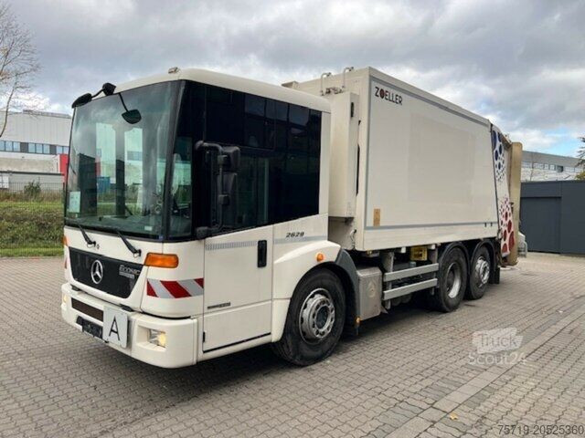 Garbage truck Mercedes-Benz 2629 6x2 Econic Zöller Medium XL