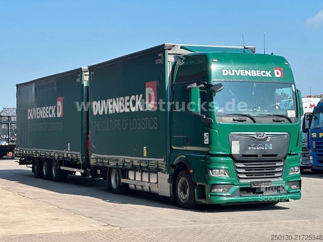 Jumbo kravas automašīna MAN TGX 18.470 4x2 LL + H&W TRIDEM JUMBO/Retarder