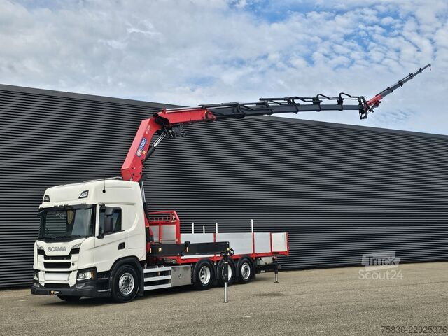 Darus teherautó Scania G500 8x4/4 / HMF 50 tm + JIB + WINCH
