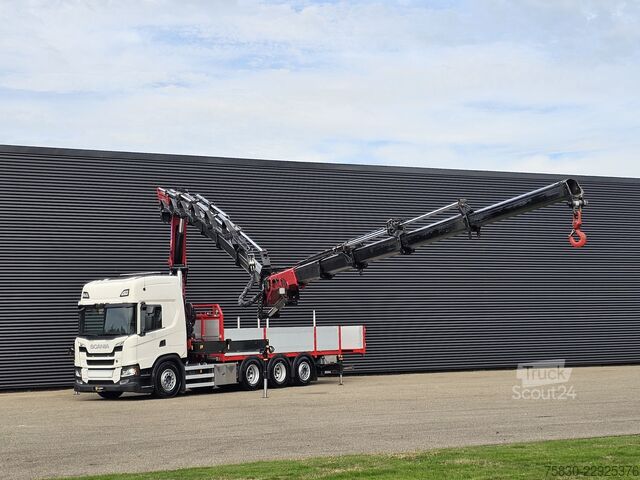 Darus teherautó Scania G500 8x4/4 / HMF 50 tm + JIB + WINCH