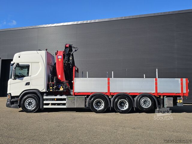 Darus teherautó Scania G500 8x4/4 / HMF 50 tm + JIB + WINCH