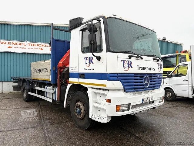 Jeřábové vozidlo Mercedes-Benz Actros 2031 K WITH PALFINGER PK1101 CRANE (MANU...