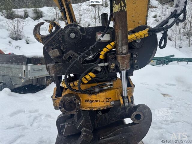 Gravemaskin på hjul Caterpillar M313 C