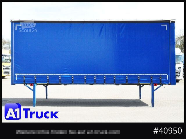 هيكل قابل للتبديل مع سطح مسطح وقماش مشمع WECON WPR 7,82 BDF Jumbo verzinkt, Code XL, neue Plane