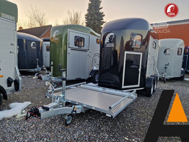 Vans pour chevaux Cheval Liberté Marathon Kutsche 2 Pferdetrailer direkt