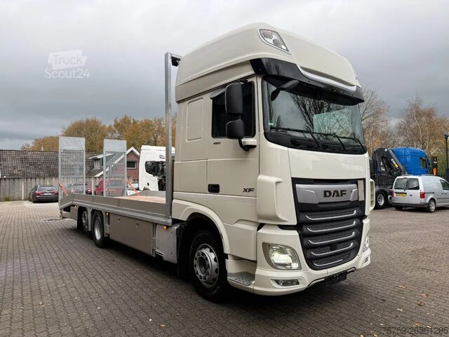 Autotransporter DAF XF 480 6X2 SSC FAR Oprijwagen Machinery transpo...