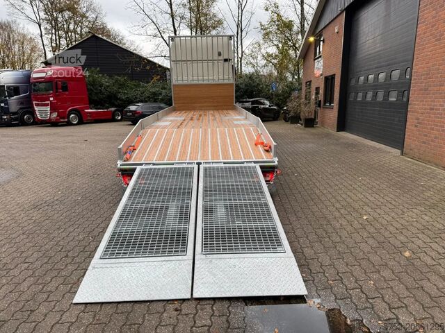 Transporter samochodowy DAF XF 480 6X2 SSC FAR Oprijwagen Machinery transpo...