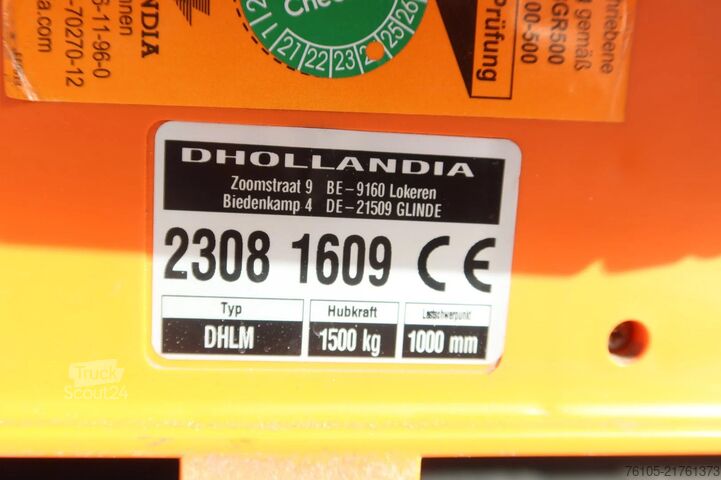 Чемодан DAF LF 230 FA Bak+ Dhollandia klep 1500 KG 6 cilind...