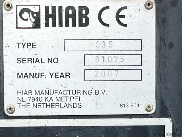 Dépanneuse DAF FA LF45 .180 / NL TRUCK / HIAB 035 KRAAN /HANDG...