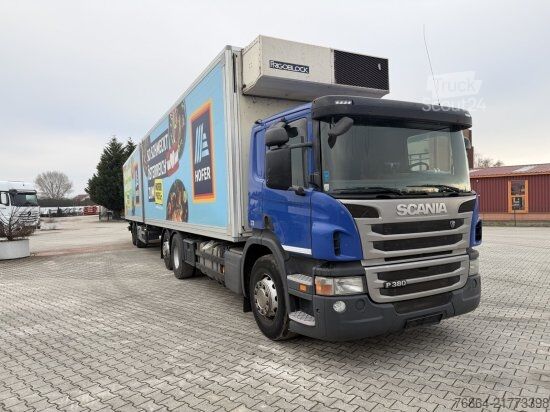 Kompletter Zug SCANIA P380   EURO 5 DAZU SCHEUWIMMER FT1119 ZENTRALACHSANHäNGER