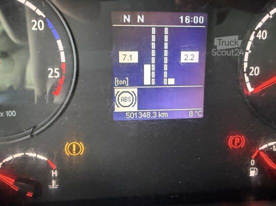 Kompletter Zug SCANIA P380   EURO 5 DAZU SCHEUWIMMER FT1119 ZENTRALACHSANHäNGER