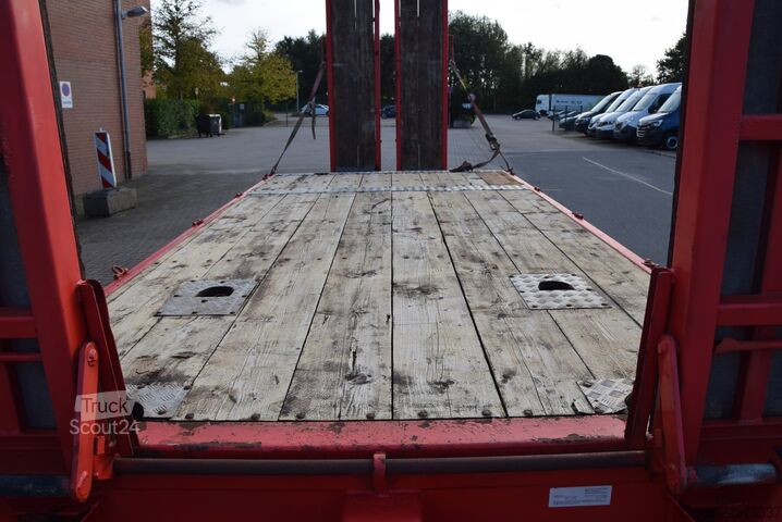 Matala lavetti perävaunu Müller-Mitteltal Tandem Tieflader Rampen 10000KG TÜV   HU NEU