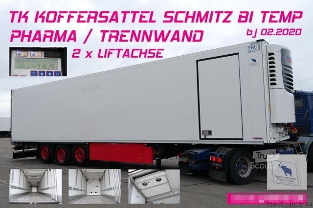 Schmitz Cargobull SKO 24/ BI TEMP / PHARMA / DS / DRP SEITENTÜRE