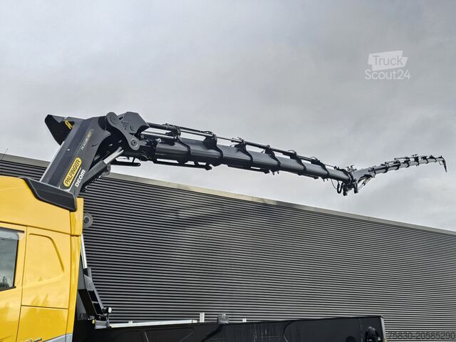 Camião-grua Volvo FH 540 8x4 / PALFINGER 165 TEC 7 + PJ300  / WINCH