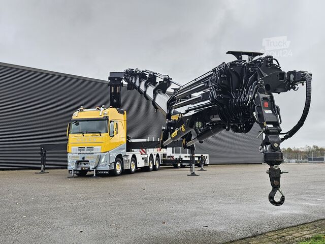 Camión grúa Volvo FH 540 8x4 / PALFINGER 165 TEC 7 + PJ300  / WINCH
