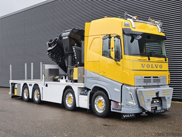 Kranbil Volvo FH 540 8x4 / PALFINGER 165 TEC 7 + PJ300 / WINCH