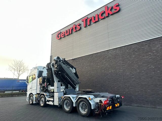 Kamion sa kranom Volvo FH 16.650 8X4 TREKKER-BAKWAGEN COMBI + FASSI F1...