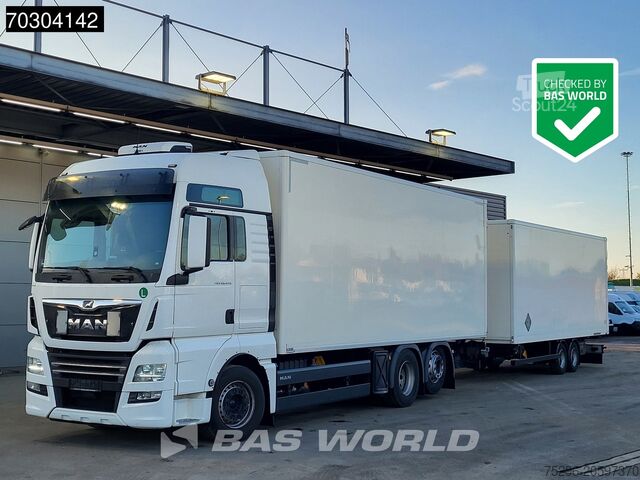 Kovček MAN TGX 26.470 6X2 Combi 2000kg Ladebordwand Lift-A...