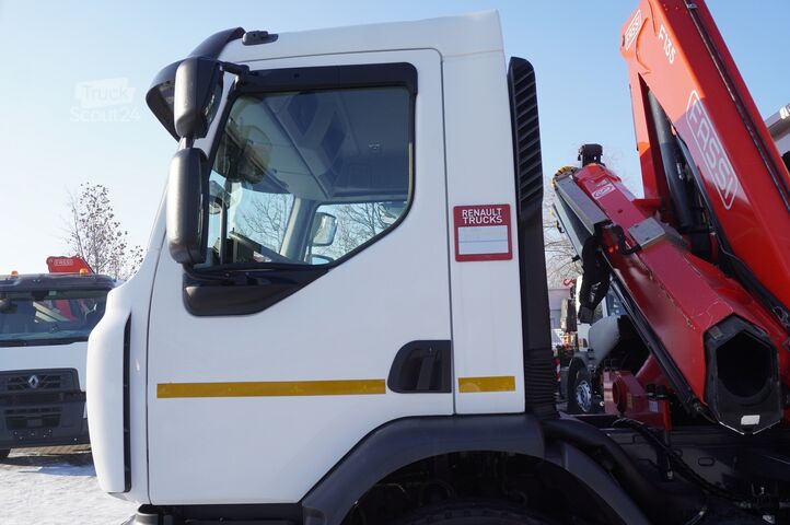 Vinçli platform Renault C280 DTI 8 / HDS Fassi F135A.22 / remote